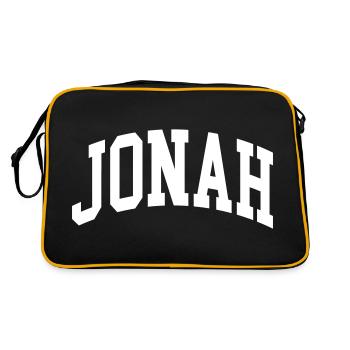 Porte-malheur - Sac Retro - noir/or - Dos
