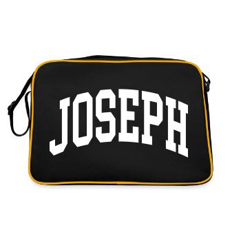 Joseph - Retro Bag - black/gold - Back