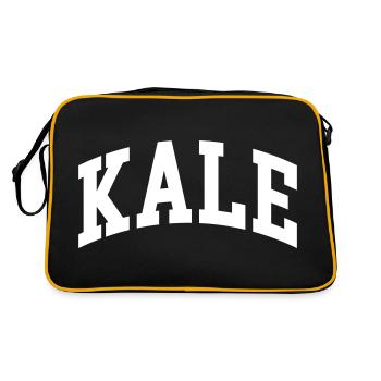 Kale - Retro Bag - black/gold - Back
