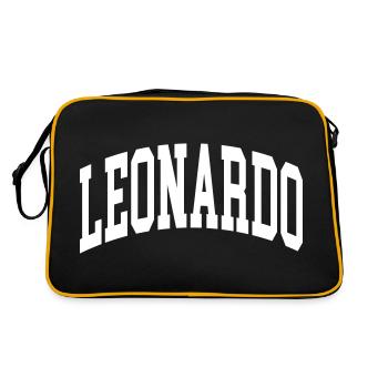 Leonardo - Sac Retro - noir/or - Dos