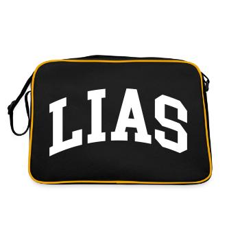 Lias - Sac Retro - noir/or - Dos