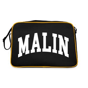 Malin - Sac Retro - noir/or - Dos