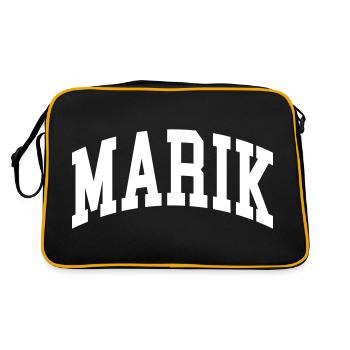 Scott - Retro Bag - black/gold - Back