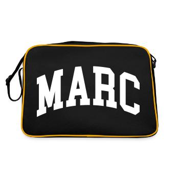 Marc - Retro Bag - black/gold - Back