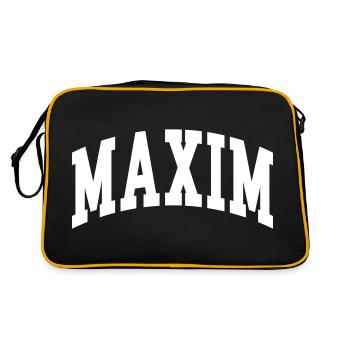 Maxim - Retro Bag - black/gold - Back