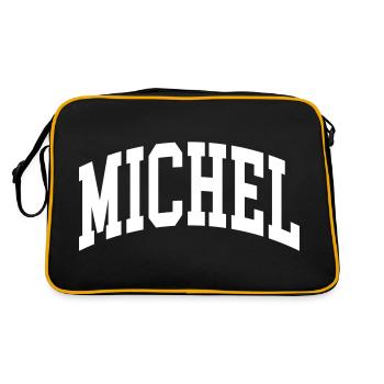 Michel - Sac Retro - noir/or - Dos