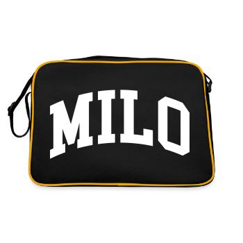 Milo - Sac Retro - noir/or - Dos