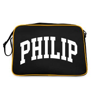 Philip - Sac Retro - noir/or - Dos