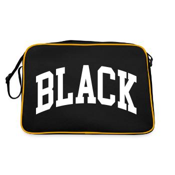 Noir - Sac Retro - noir/or - Dos