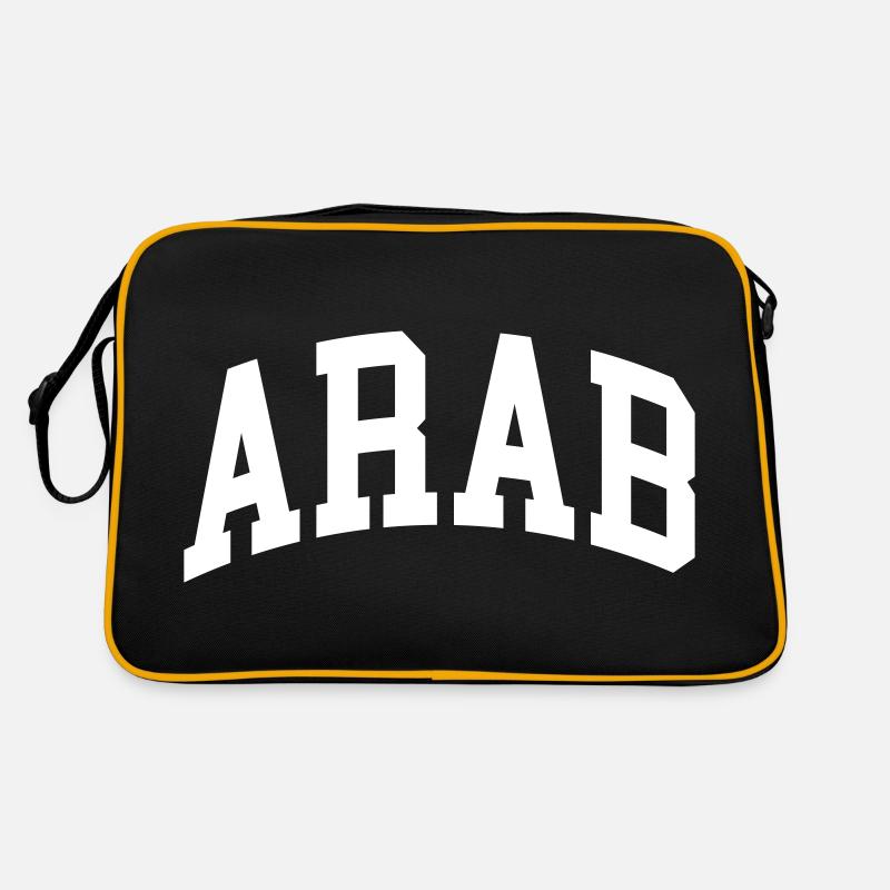 Arab - Retro Bag - black/gold