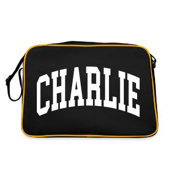 Charlie - Sac Retro - noir/or - Dos