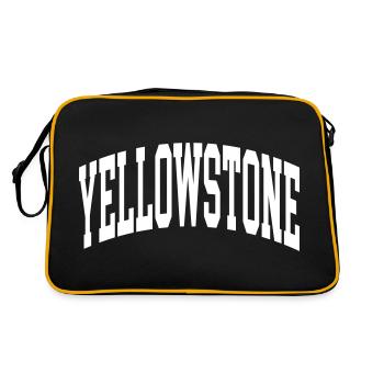 Yellowstone - Sac Retro - noir/or - Dos