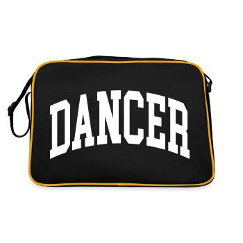 Danseur - Sac Retro - noir/or - Dos