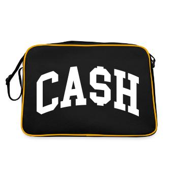 Argent - Sac Retro - noir/or - Dos