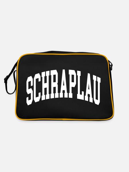 Shrap à propos - Sac Retro - noir/or - Dos