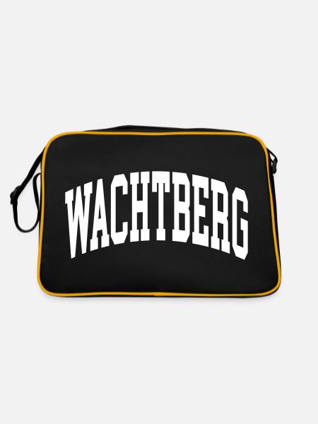 Le Wachtberg - Sac Retro - noir/or - Dos