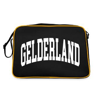 Gueldre - Sac Retro - noir/or - Dos