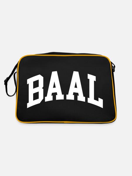 Baal - Sac Retro - noir/or - Dos