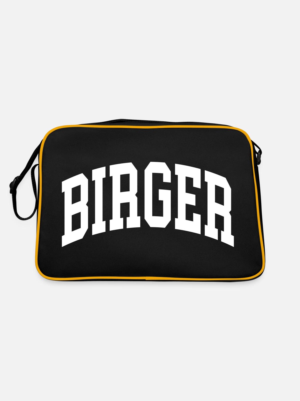 Scott - Retro Bag - black/gold - Back