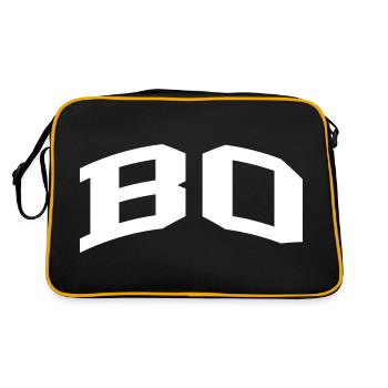 Bo - Retro Bag - black/gold - Back