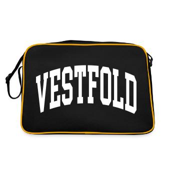 Vestfold - Retro Bag - black/gold - Back