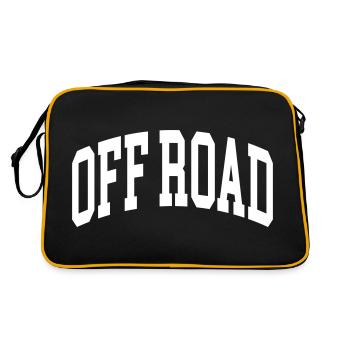 Hors route - Sac Retro - noir/or - Dos