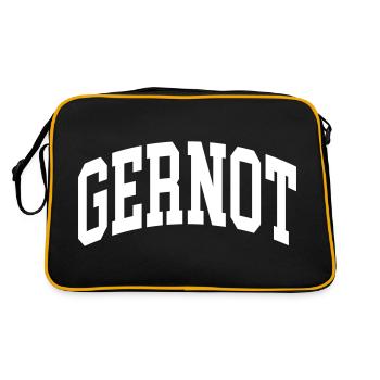 Scott - Retro Bag - black/gold - Back