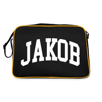 Jacob - Sac Retro - noir/or - Dos