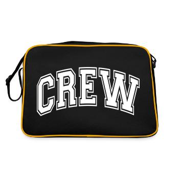 crew - Retro Bag - black/gold - Back
