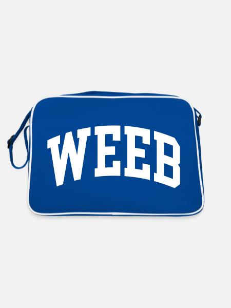 Weeb - Retro Bag - blue/white - Back