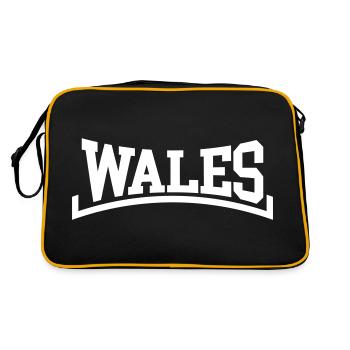 Wales - Retro Bag - black/gold - Back