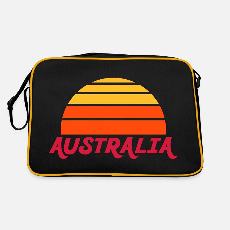 Australie (demi-soleil divisé) Sac Retro