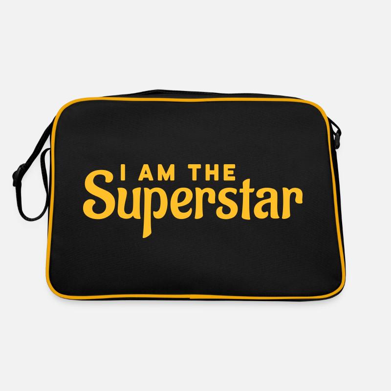 I'm the superstar Retro Tasche