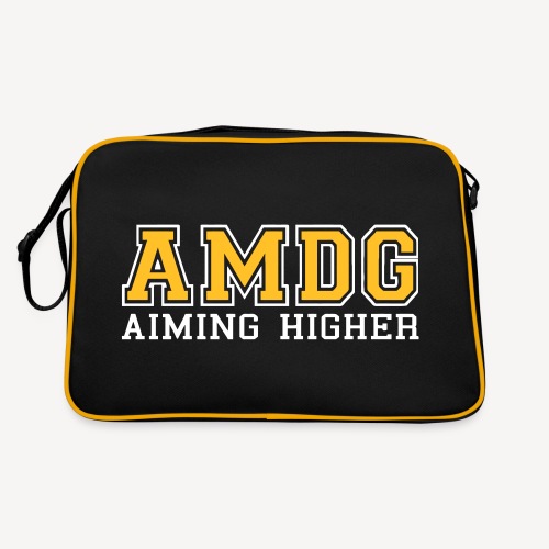 AMDG - AIMING HIGHER - Retro Bag