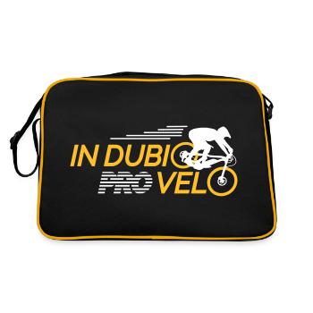 in dubio pro velo - Vélo - Sac Retro - noir/or - Dos