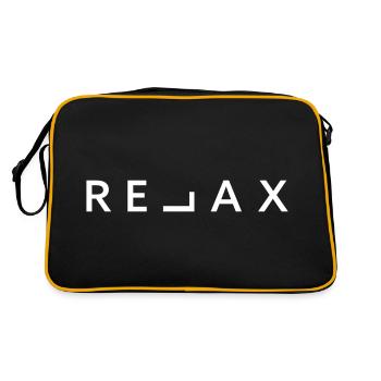 Relax - Retro Bag - black/gold - Back