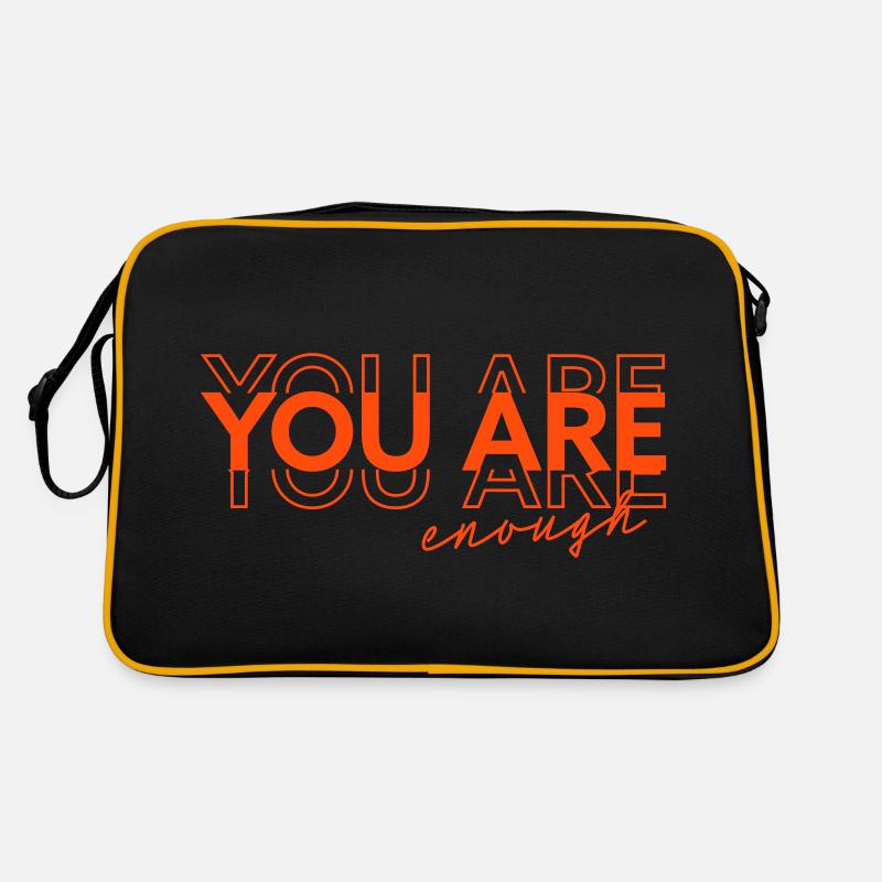 You are enough Retro Bag