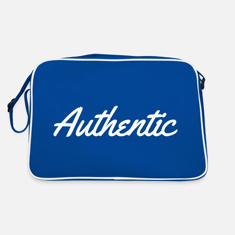 authentic weiß Retro Tasche