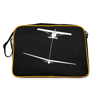 UL Ultralight Aircraft Fschlepp Pilot Sailor - Retro Bag - black/gold - Back