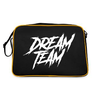 dream team - Retro Bag - black/gold - Back