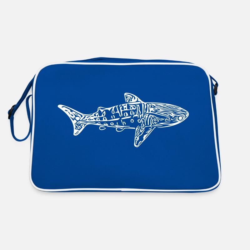 Walhai - Vector Design Retro Tasche