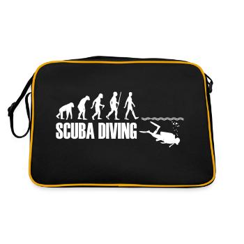 Evolution Scuba Diving - Retro Bag - black/gold - Back