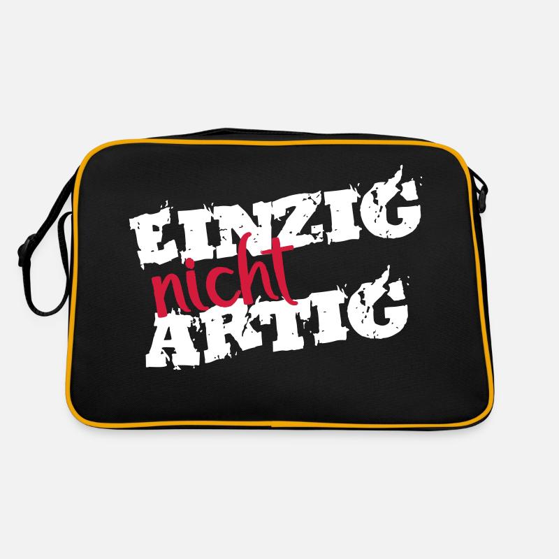 Unique Unique Drôle Artig Méchant Différent Sac Retro