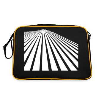 lignes - Sac Retro - noir/or - Dos