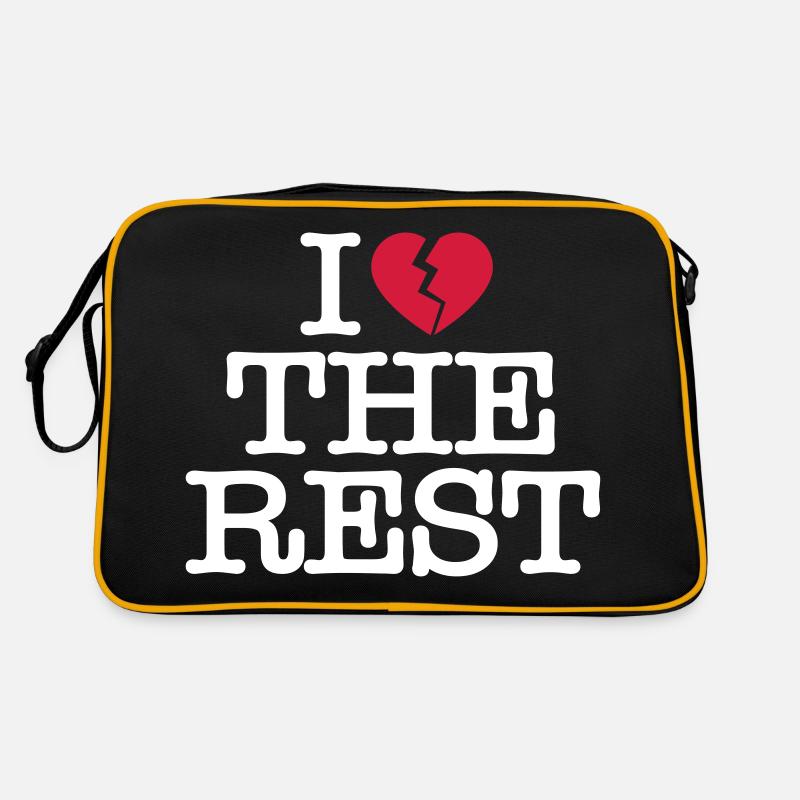 I hate the rest Retro Tasche