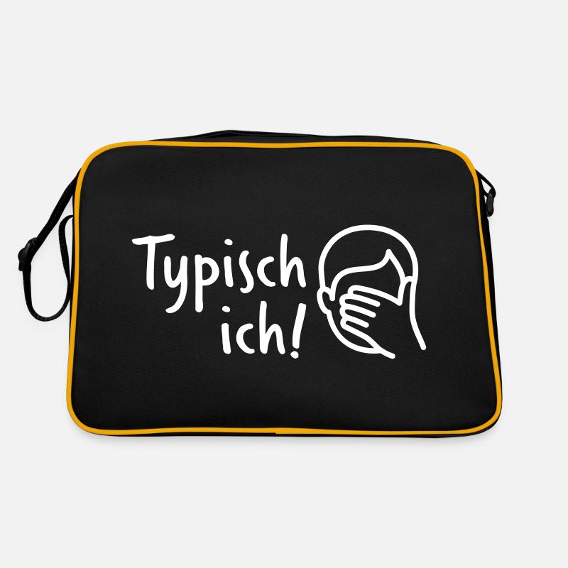 Typisch ich! Retro Tasche