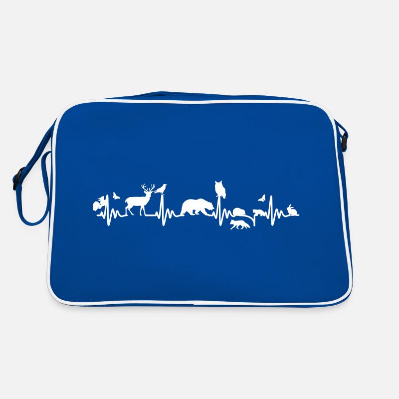 Cadeau de nature sauvage de Pulse de la faune Sac Retro