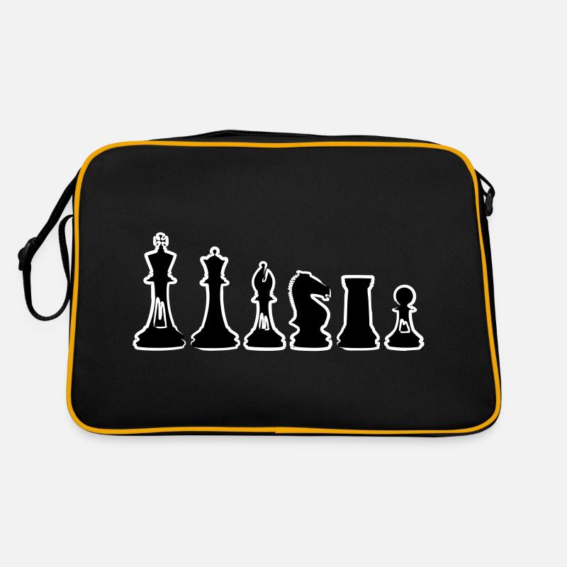 Schach Retro Tasche