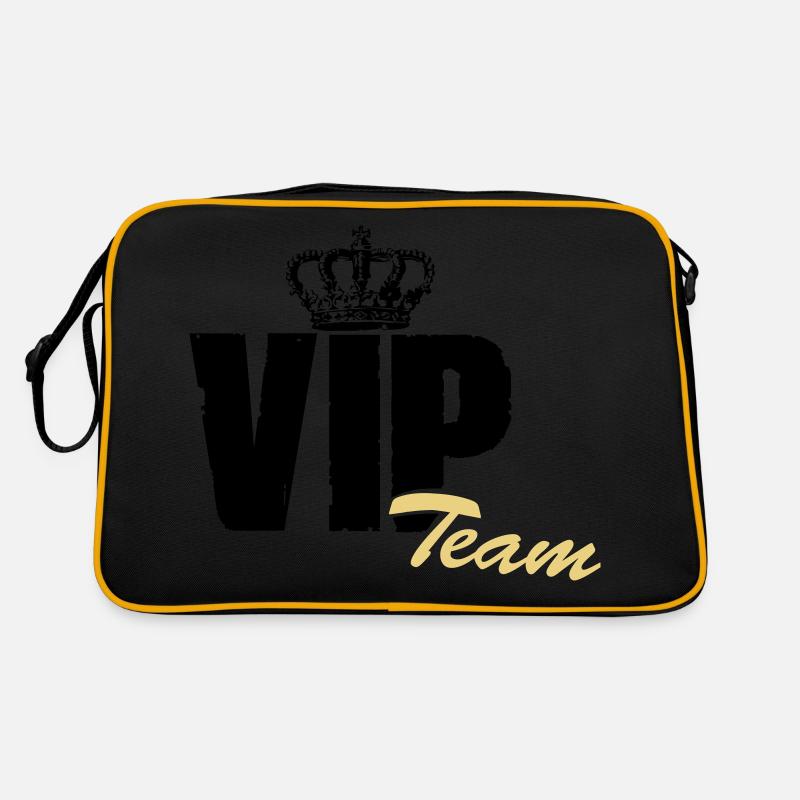 vip team Retro Tasche