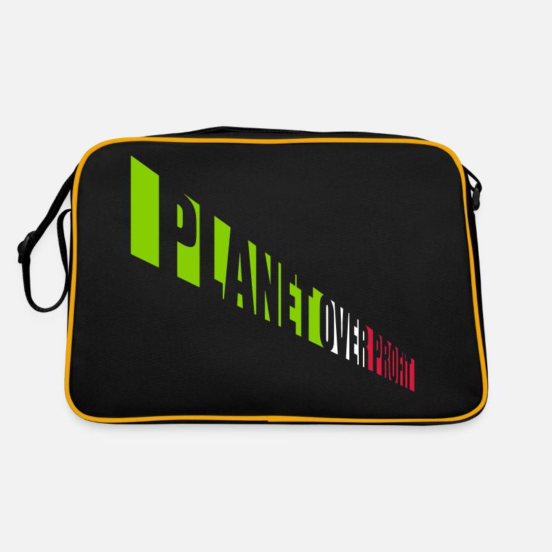 Planète sur le devis de profit Sac Retro